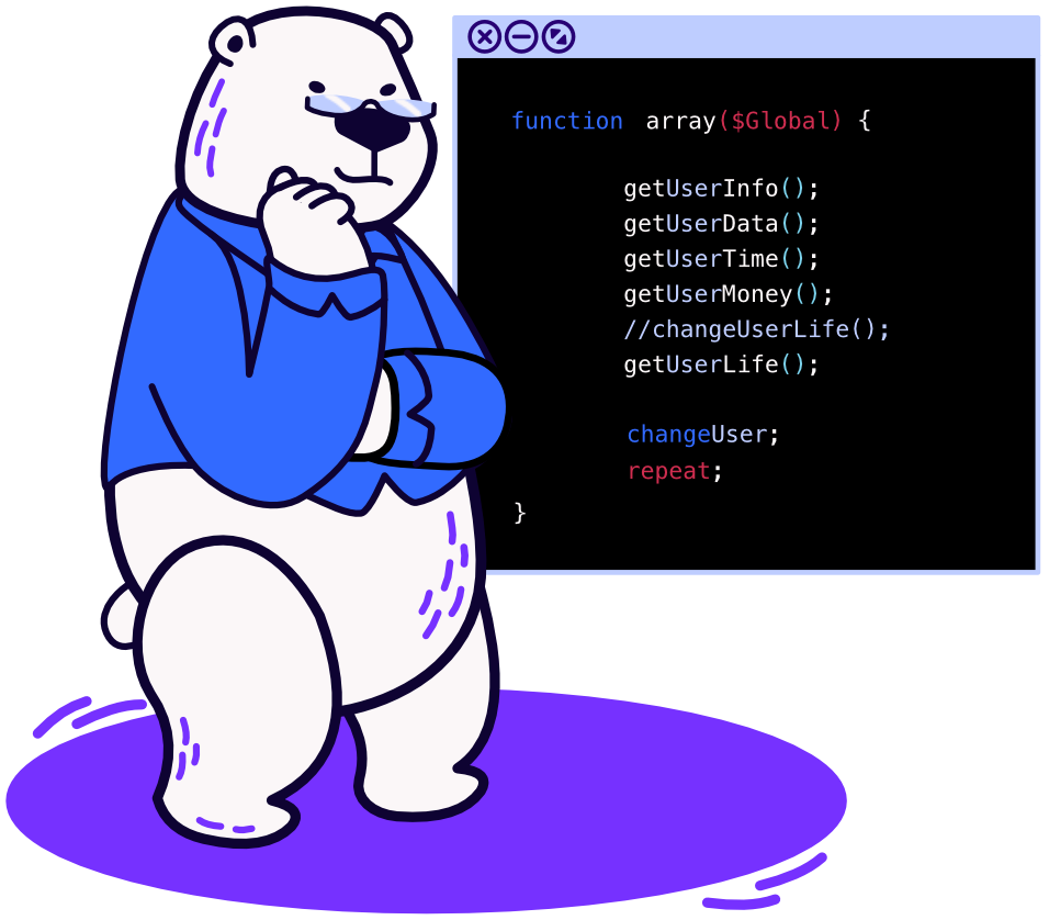 CTO Bear illustration
